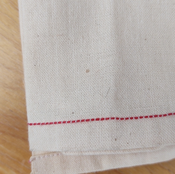 Day of the Week Lunes MONDAY Tea Towel en Español Cross Stitch Hanging Laundry - Picture 4 of 4